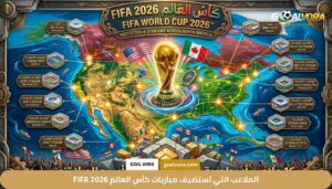 الملاعب التي تستضيف مباريات كأس العالم FIFA 2026