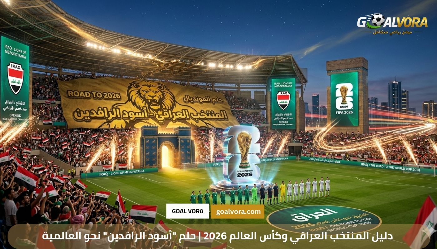 دليل المنتخب العراقي وكأس العالم 2026 | حلم "أسود الرافدين" نحو العالمية