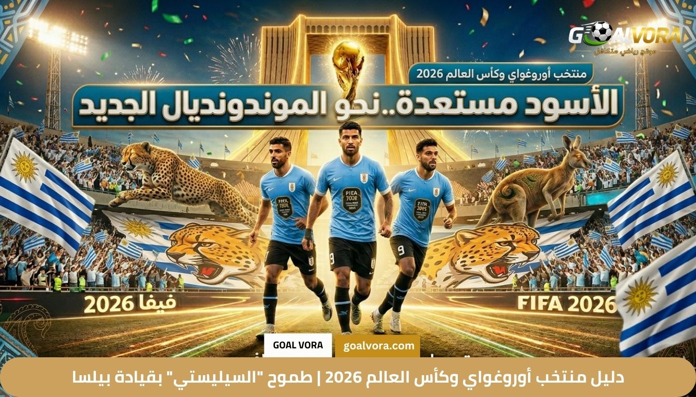 دليل منتخب أوروغواي وكأس العالم 2026 | طموح "السيليستي" بقيادة بيلسا