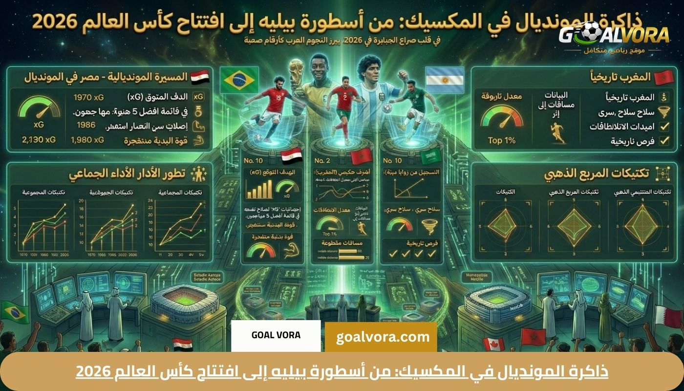 ذاكرة المونديال في المكسيك: الأسطورة بيليه 1970