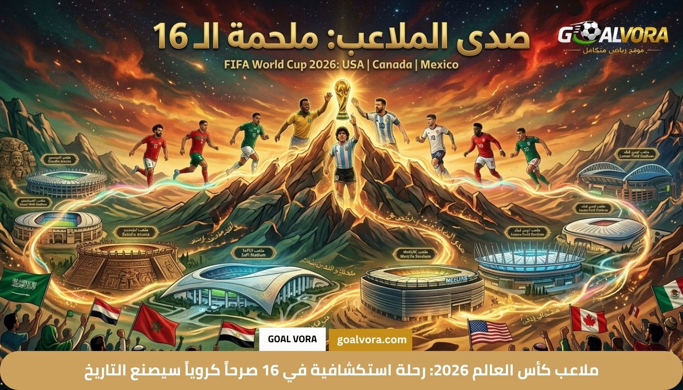 ملاعب كأس العالم 2026: دليل شامل لـ 16 صرحاً مونديالياً