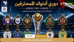 أهم 10 أندية في تاريخ دوري المحترفين