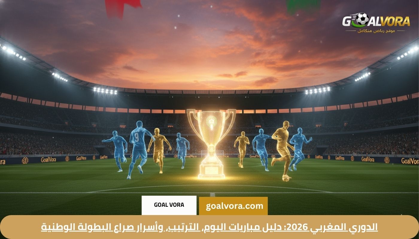الدوري المغربي 2026: دليل مباريات اليوم، الترتيب، وأسرار صراع البطولة الوطنية
