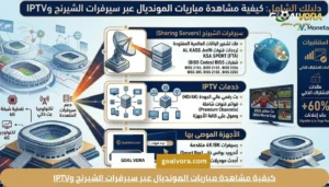 كيفية مشاهدة مباريات المونديال عبر سيرفرات الشيرنج وIPTV